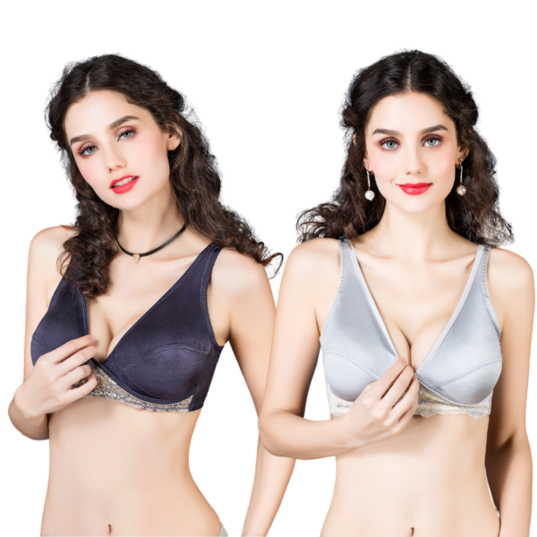 Belle Series (no-clip) sleeping nursing bra (2 pack)