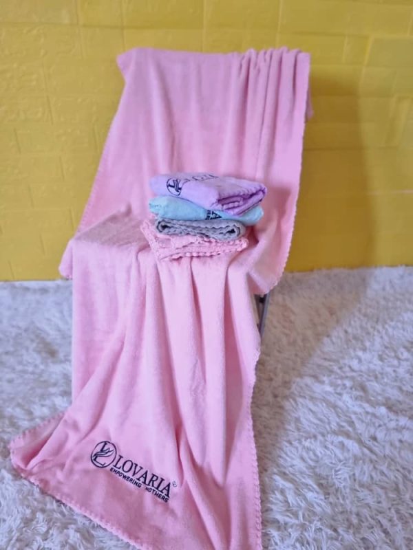 Bath Towel Set (Long +Short) Strong Absorption Microfiber Towel