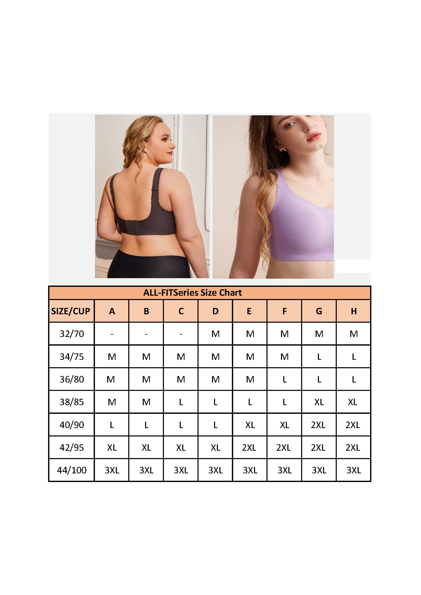 CLEARANCE ALL-FIT(Non-Nursing | Plus Size) Seamless Full Cup (Bra Only)