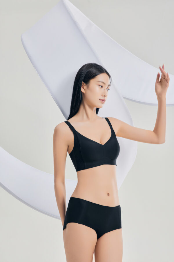 ROSEN (Non-nursing | Demi Cup) Seamless 3/4 cup (Bra & Panties set)
