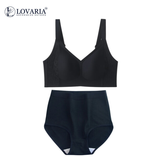 ROSEN (Non-nursing | Demi Cup) Seamless 3/4 cup (Bra & Panties set)