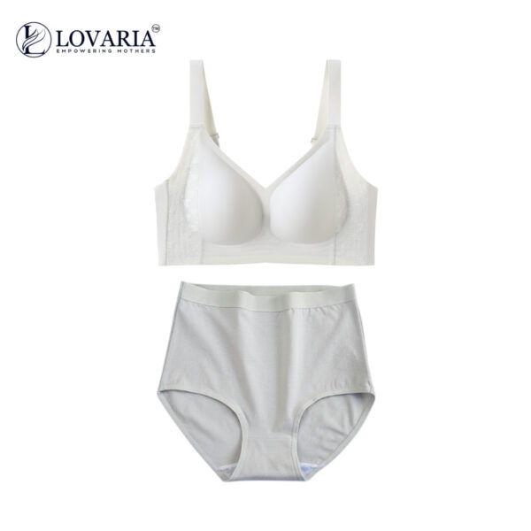 ROSEN (Non-nursing | Demi Cup) Seamless 3/4 cup (Bra & Panties set)