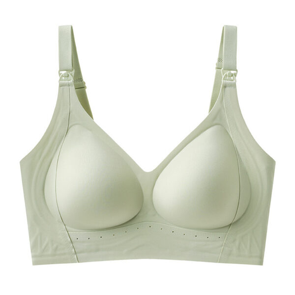 JOICE Seamless Nursing Bra (with tiny band holes enhance airflow- 3/4 cup)