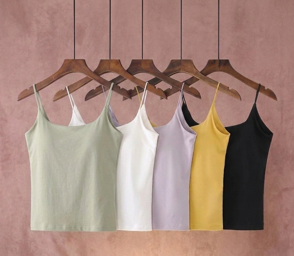 Camille Back U Shape Thin Strap High Quality Cotton& Spandex (Pre Order)