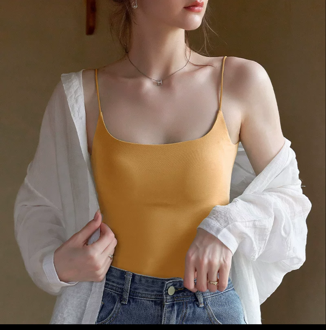 Camille Back U Shape Thin Strap High Quality Cotton& Spandex (Pre Order)